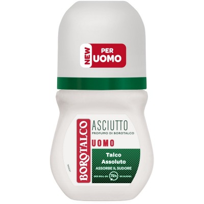 Deodorante Uomo Roll-On Asciutto Profumo Di Borotalco 50 Ml