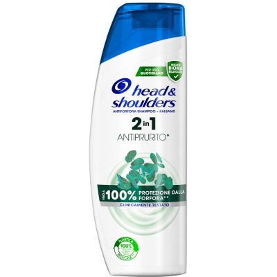 Shampoo E Balsamo Antiforfora 2in1 Antiprurito 225 Ml