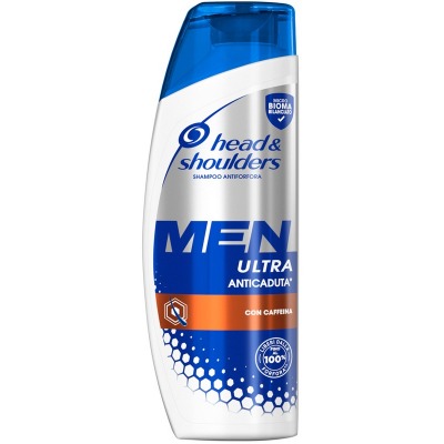 Shampoo Antiforfora Men Ultra Anticaduta Con Caffeina 225 Ml