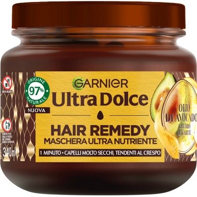 Maschera Ultra Nutriente Capelli Molto Secchi 340 Ml Olio Di Avocato E Burro Di Karite