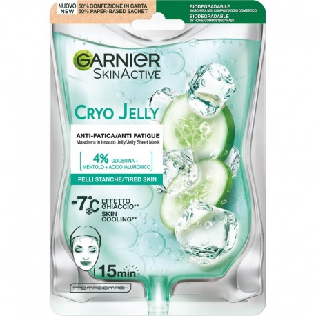 Skin Active Maschera Viso In Tessuto Cryo Jelly Anti-Fatica