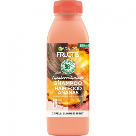 Shampoo Hair Food Ananas 350 Ml Capelli Lunghi E Spenti