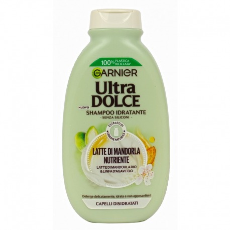 Shampoo Idratante Latte Di Mandorla Bio Nutriente 250 Ml