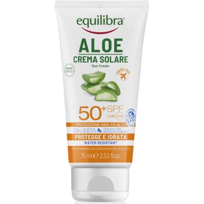 Equilibra Aloe Solare Crema Spf50 E Tubo 75 Ml