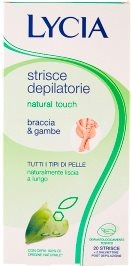 Natural Touch Strisce Depilatorie tutti i tipi di Pelle Braccia & Gambe 20 Strisce