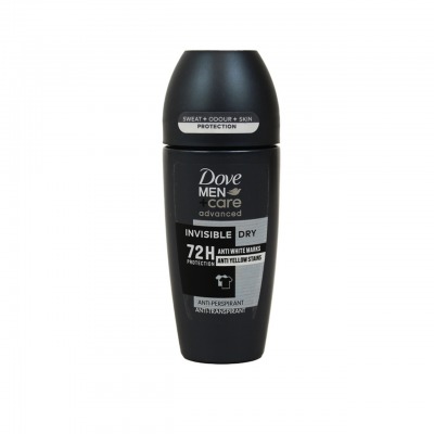 Men Deodorante Roll On 72h Invisble Dry 50 Ml