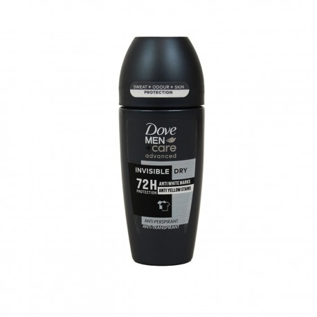 Men Deodorante Roll On 72h Invisble Dry 50 Ml
