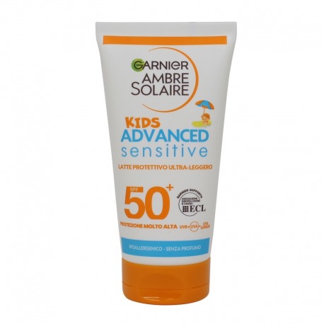 AMBRE SOLAIRE KIDS ADVANCED SENITIVE SPF50 LATTE 50 ML