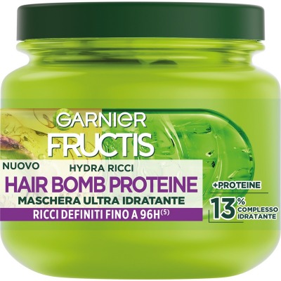 Maschera Ultra Idratante Hair Bomb Proteine Per Capelli Ricci 320 Ml