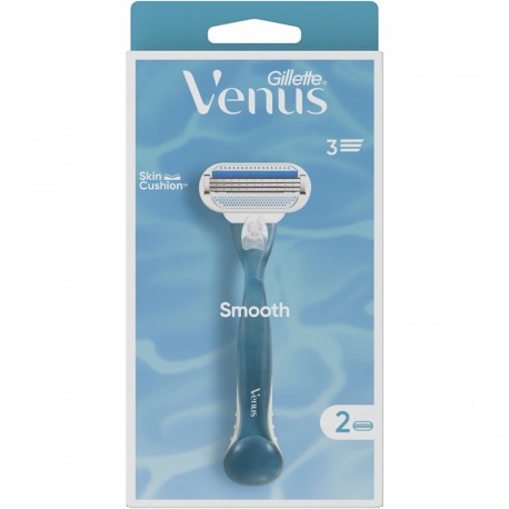Venus Rasoio Smooth 3 Lame + 2 Ricariche