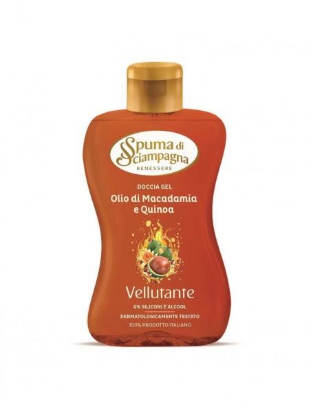 Doccia Gel Vellutante Olio Di Macadamia E Quinoa 300 ml