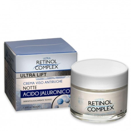 Crema Viso notte con acido jaluronico 50 ml