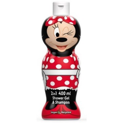 Minnie Mouse 2 In 1 Shower Gel & Shampoo 1d 400 Ml