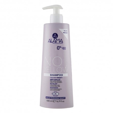 No Yellow Shampoo Antigiallo Capelli Biondi Con Violet 500ml