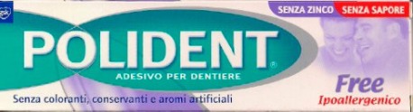 Adesivo Per Dentiere Ipoallergenico Senza Zinco Free 40 Ml