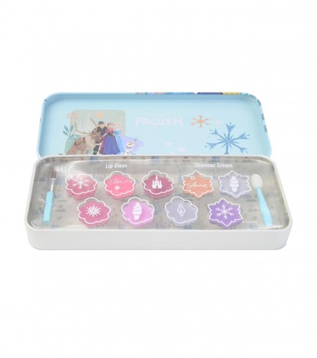 Frozen Custodia per trucchi Lip & Face Tin - Elsa e Anna