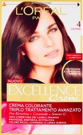 Excellence Creme Crema Colorante 4 Castano