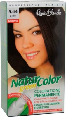 Tinta Per Capelli Colorazione Permanente Naturale Natur Color Green 544 Caffe