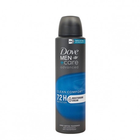 Men Care Deodorante 72h Spray Clean Comfort Advanced 150 Ml