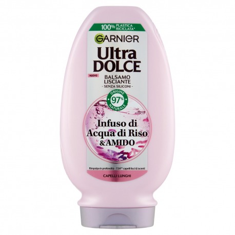 Ultra Dolce Infuso di Acqua di Riso & Amido, Balsamo Lisciante 200 ml