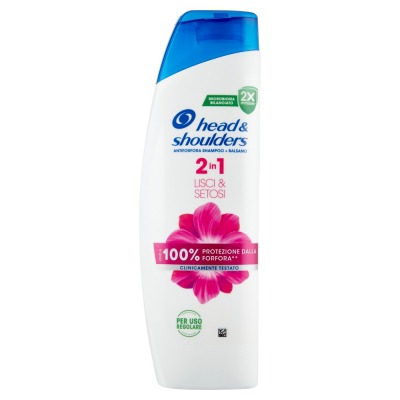 Shampoo + Balsamo 2in1 Lisci & Setosi 250 Ml