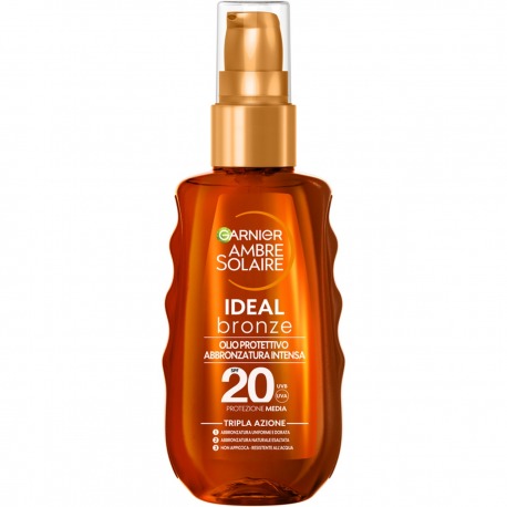 Ideal Bronze Olio Protettivo Abbronzatura Intensa Spf20 Spray 150 Ml