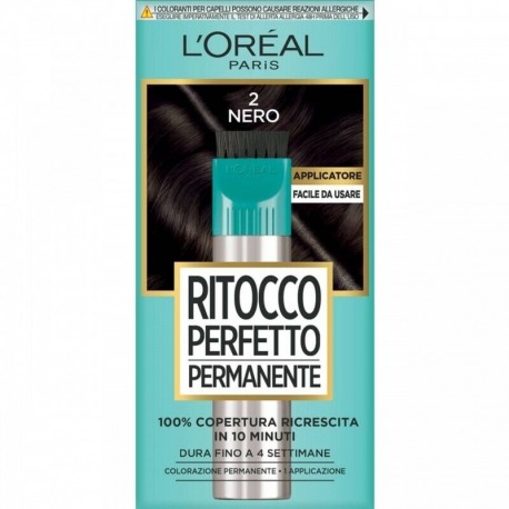 Ritocco Perfetto Permanente Con Applicatore 2 Nero