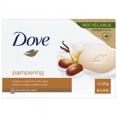 Dove Saponetta Cremosa Pampering 2 Pezzi x 90g