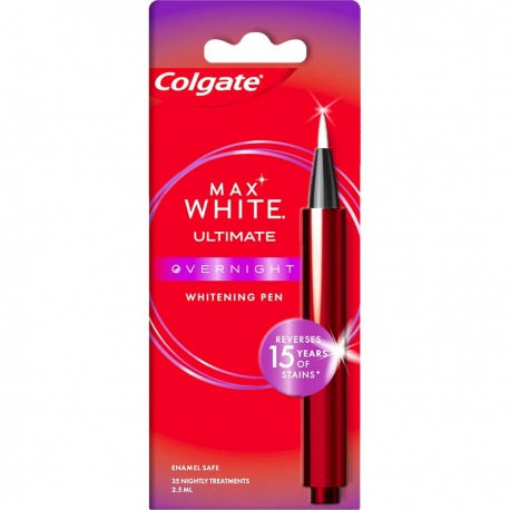 Colgate Max White Overnight Siero Sbiancante Notturno 2,5 ml