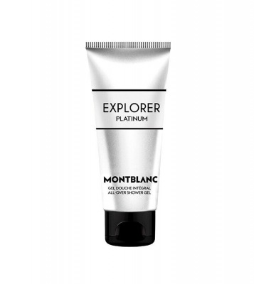 Montblanc Explorer Gel Doccia Platino Uomo 150 ml