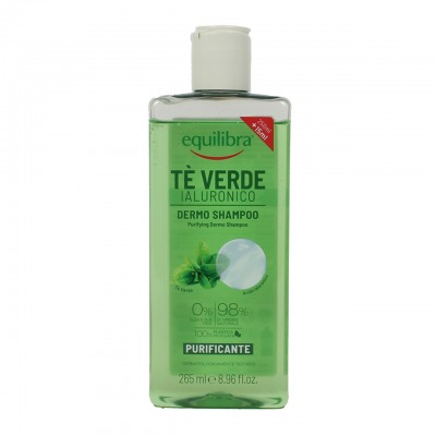 Equilibra Tè Verde + Acido Iallutonico Shampoo 265 Ml