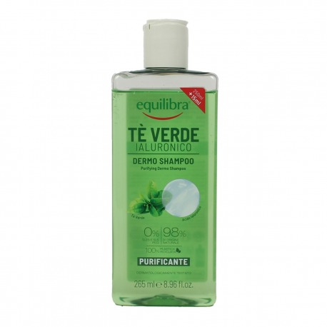 Equilibra Tè Verde + Acido Iallutonico Shampoo 265 Ml