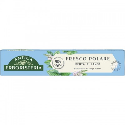 Antica Erboristeria Dentifricio Fresco Polare Menta E Zinco 75 Ml