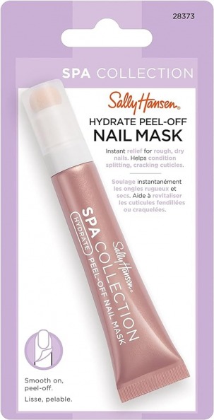 Sally Hansen - Spa Collection Hydrate Peel-off Maschera Unghie Idratante con Acido Ialuronico per Unghie e Cuticole Secche - 8ml