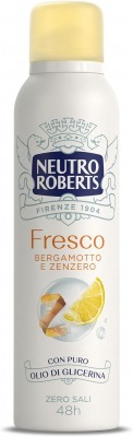 Neutro Roberts - Deodorante Spray Bergamotto e Zenzero 150ml