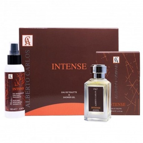 Alberto Carlos Intense Coffret Edt 100 Ml Vapo + Shower Gel 100 Ml