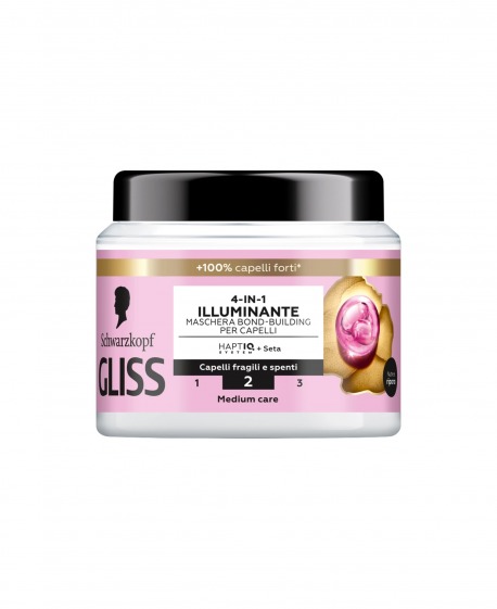 Maschera Capelli 4in1 Illuminante Capelli Fragili E Spenti 400 Ml