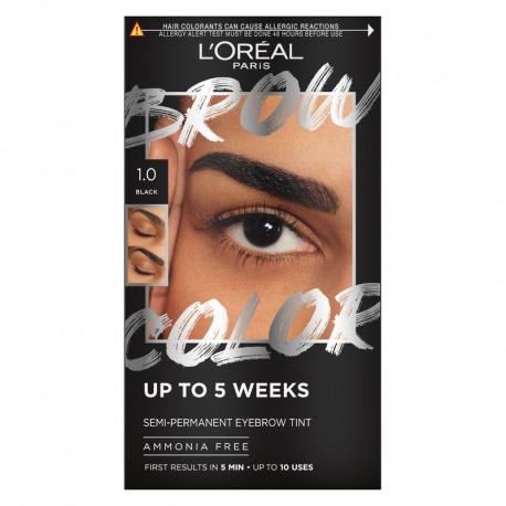 L Oreal Brow Tint N 1.0 Black