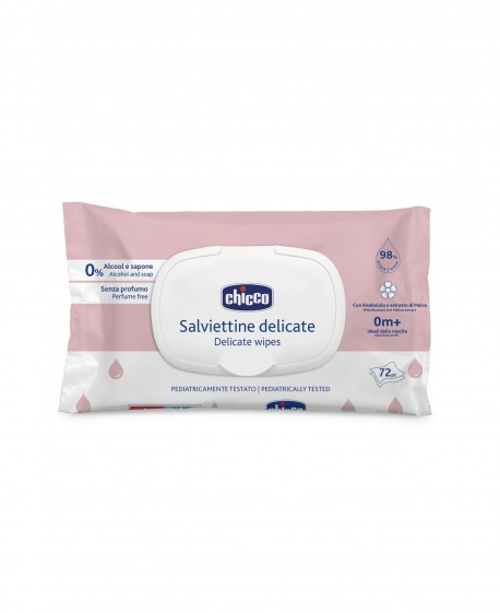 Salviette Delicate 72pz Con Flipcover