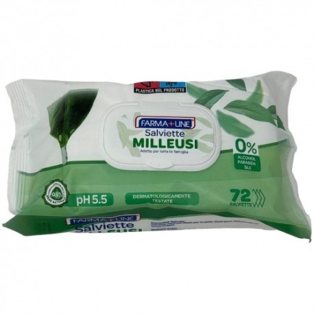 Salviette Imbevute Milleusi 72 Pezzi