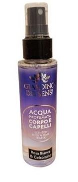 Acqua Profumata Corpo e Capelli Rosa bianca e Gelsomino 110 ml