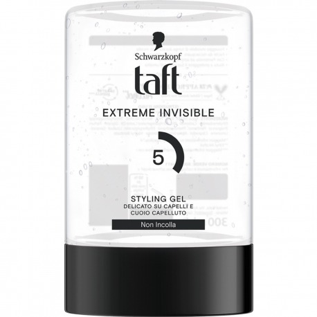 Taft 5 extreme invisible styling gel non incolla 300 ml