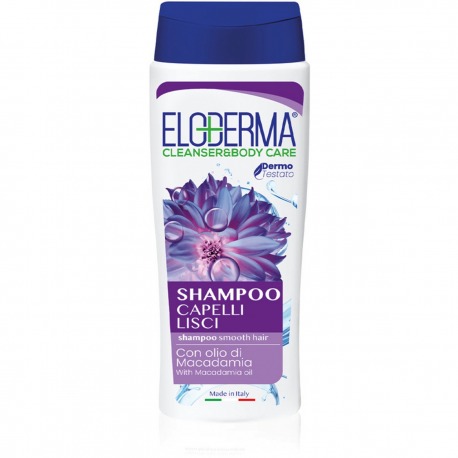 Shampoo Capelli Lisci con Olio di Macadamia 75 Ml