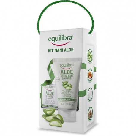 Equilibra Cofanetto Kit Mani Aloe