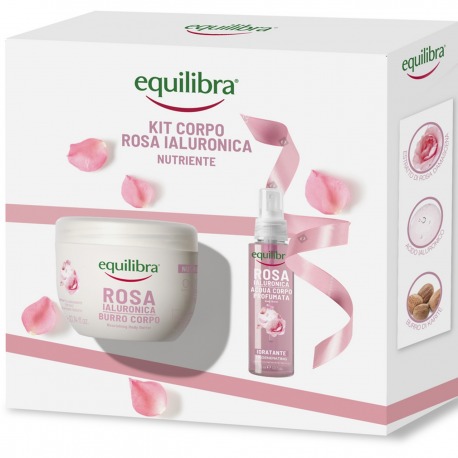 Confezione Kit Corpo Rosa Ialuronica Nutriente