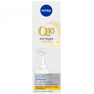 Nivea Viso Q10 Power Anti-Rughe Contorno Occhi Levigante 15 Ml