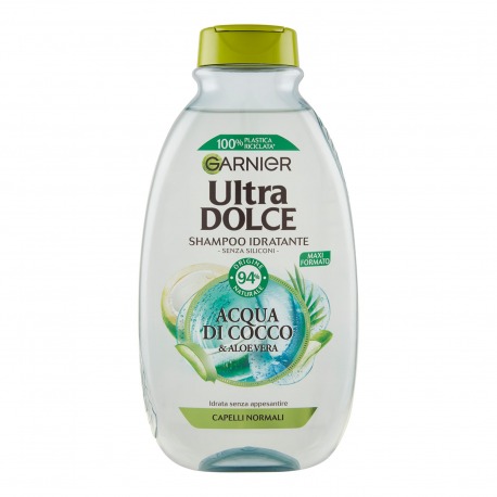 Ultra Dolce Acqua Di Cocco E Aloe Vera Shampoo Idratante 300 ml