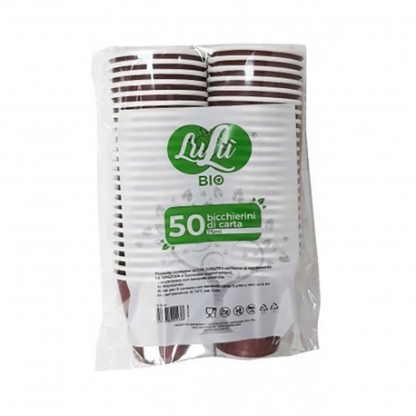Bicchieri Carta Caffé Ml 75 Pz50