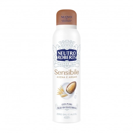 Deodorante Sensibile Avena E Argan Spray 150 ml