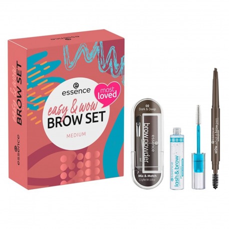 Easy & Wow Brow Set Easy e wow set sopracciglia medium